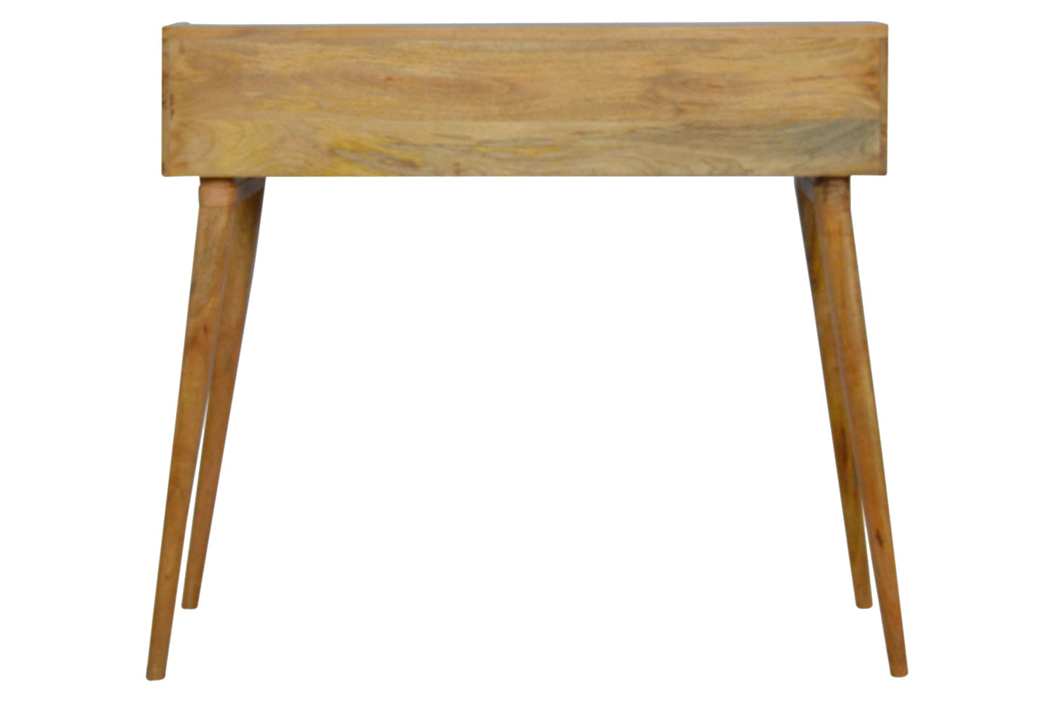 Artisan - Gray Painted Gallery Back Writing Desk