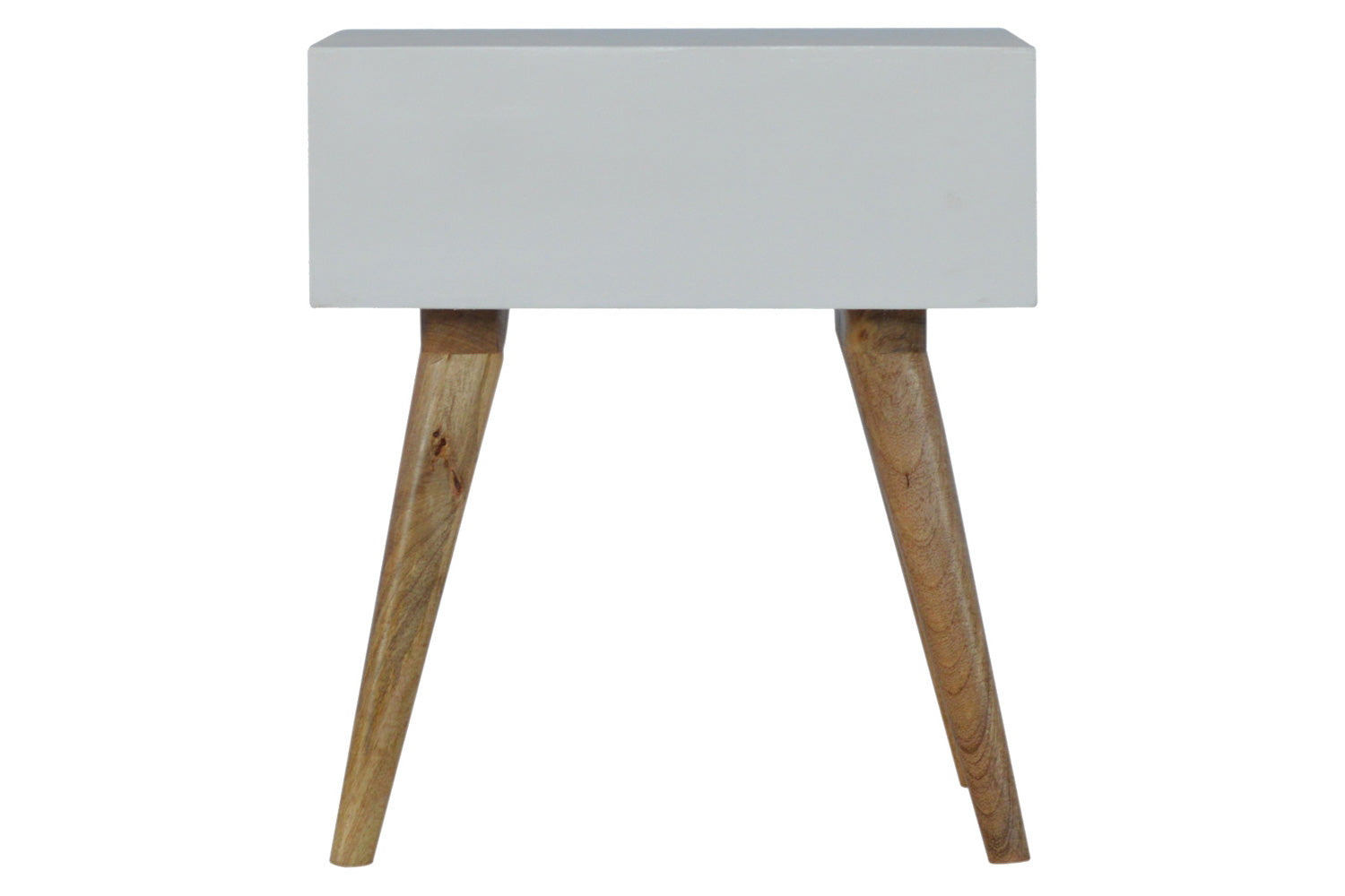 Artisan - Mocha & White Painted Bedside