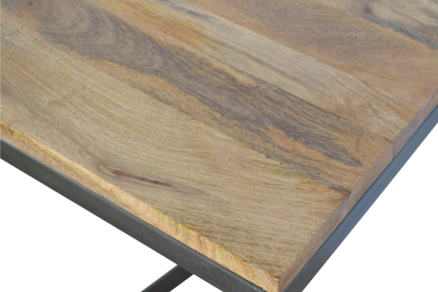 Artisan - Side Table with Iron Base