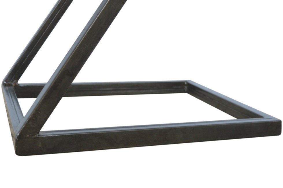 Artisan - Side Table with Iron Base