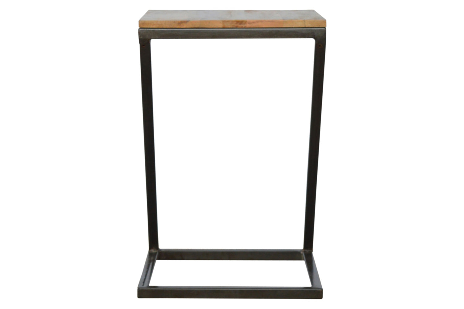 Artisan - Side Table with Iron Base