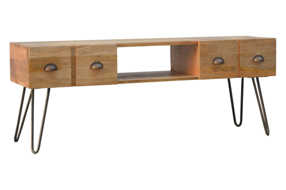 Artisan - Media Unit with Iron Base