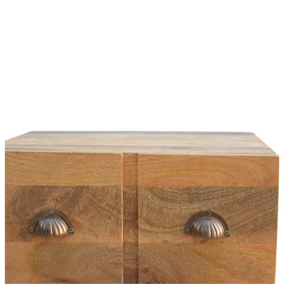 Artisan - Nightstand with Iron Base