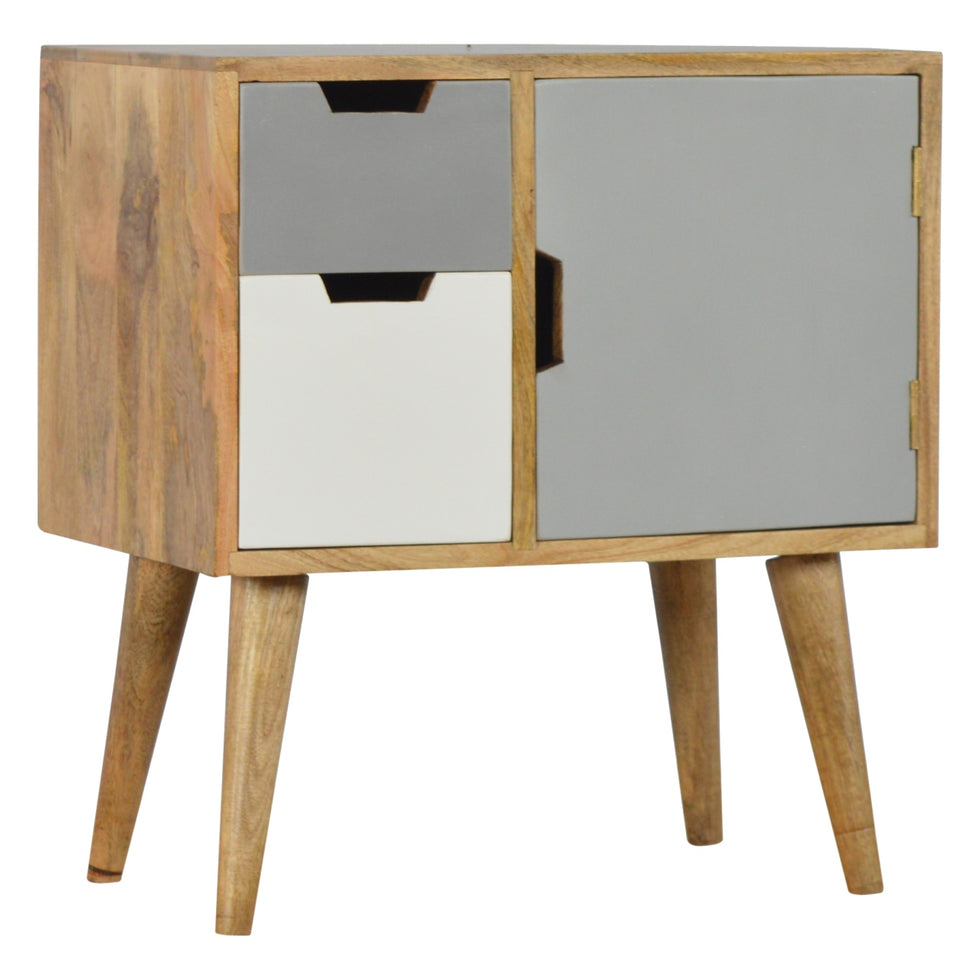 Artisan - Painted Cabinet in Gray/White