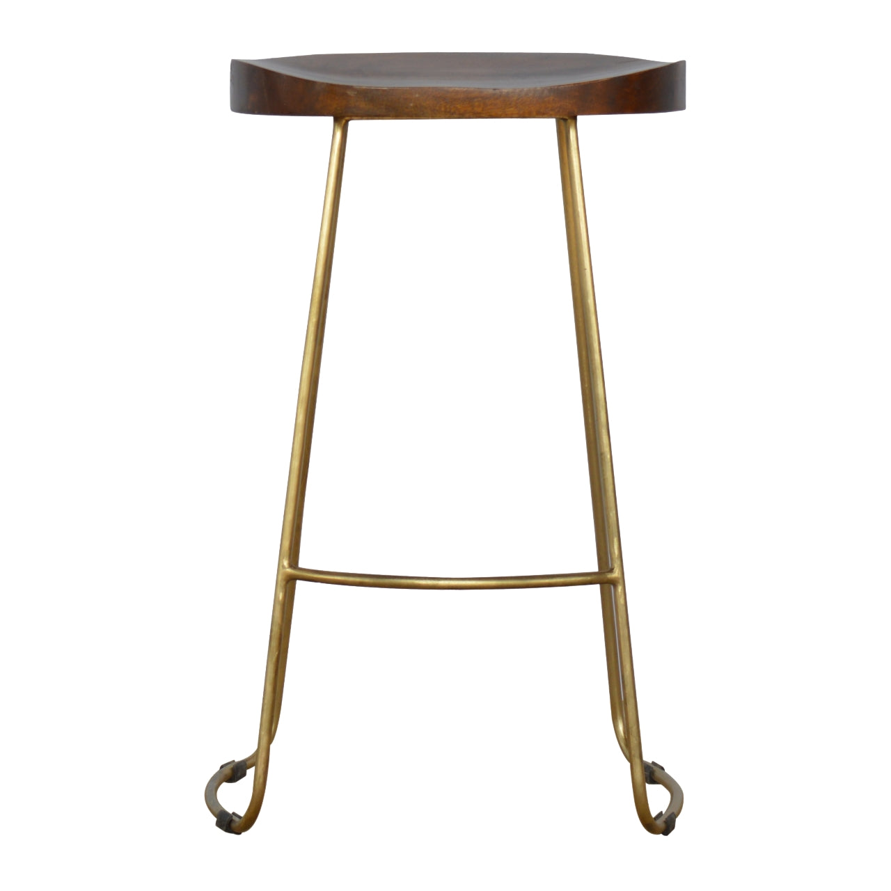 Artisan - Bar Stool in Gold, Iron
