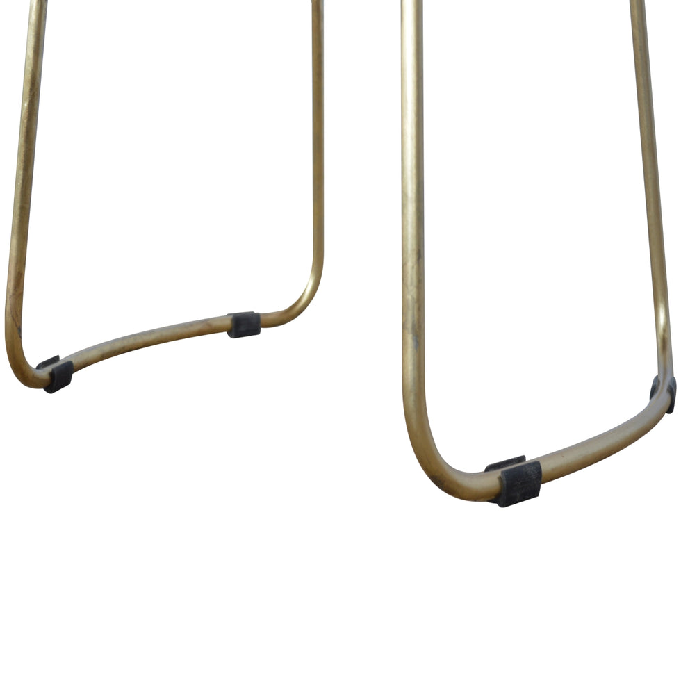 Artisan - Bar Stool in Gold, Iron