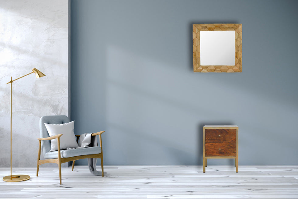 Artisan - Gold Iron Frame Bedside
