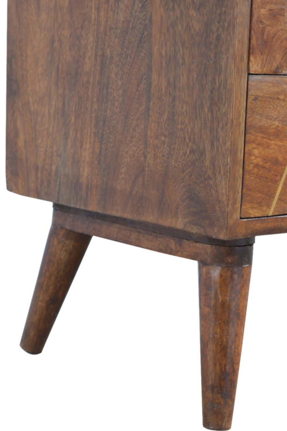 Artisan - Geometric Brass Inlay Media Unit