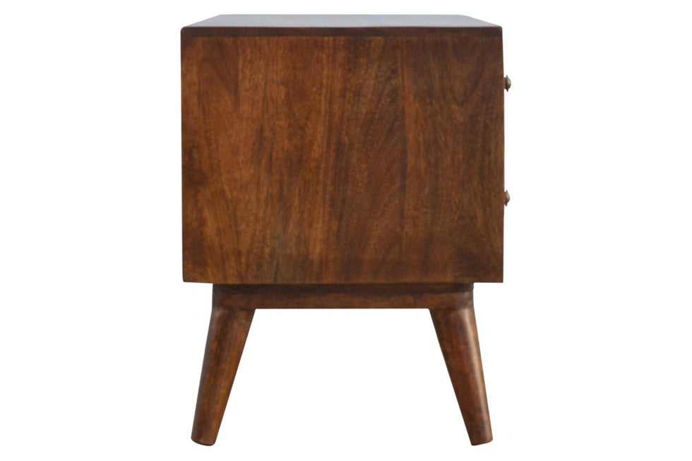 Artisan - Geometric Brass Inlay Media Unit