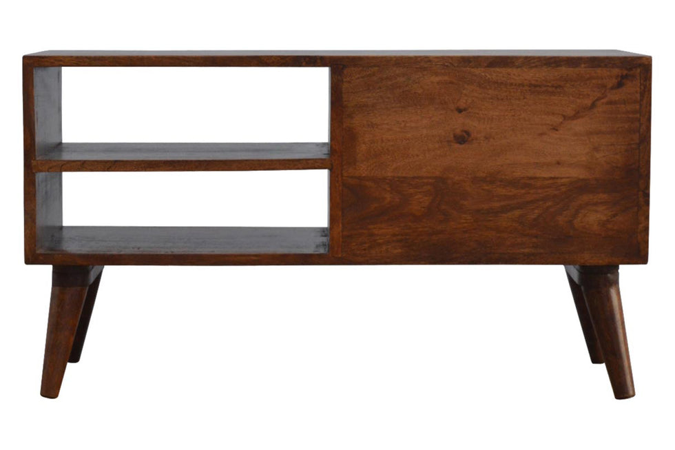 Artisan - Geometric Brass Inlay Media Unit