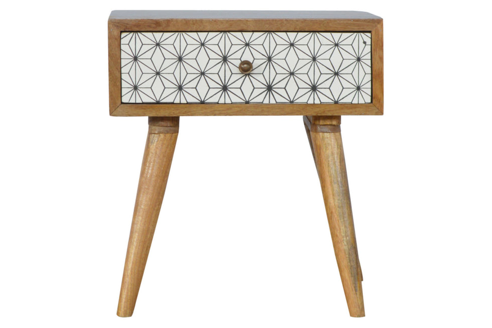 Artisan - Prima Bedside with 1 Drawers Tall Legs