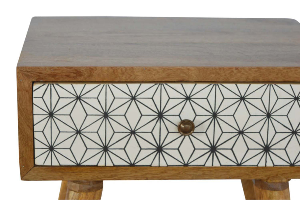 Artisan - Prima Bedside with 1 Drawers Tall Legs