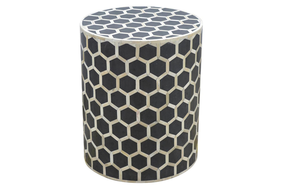 Artisan - Bone Inlay Stool in Occasional