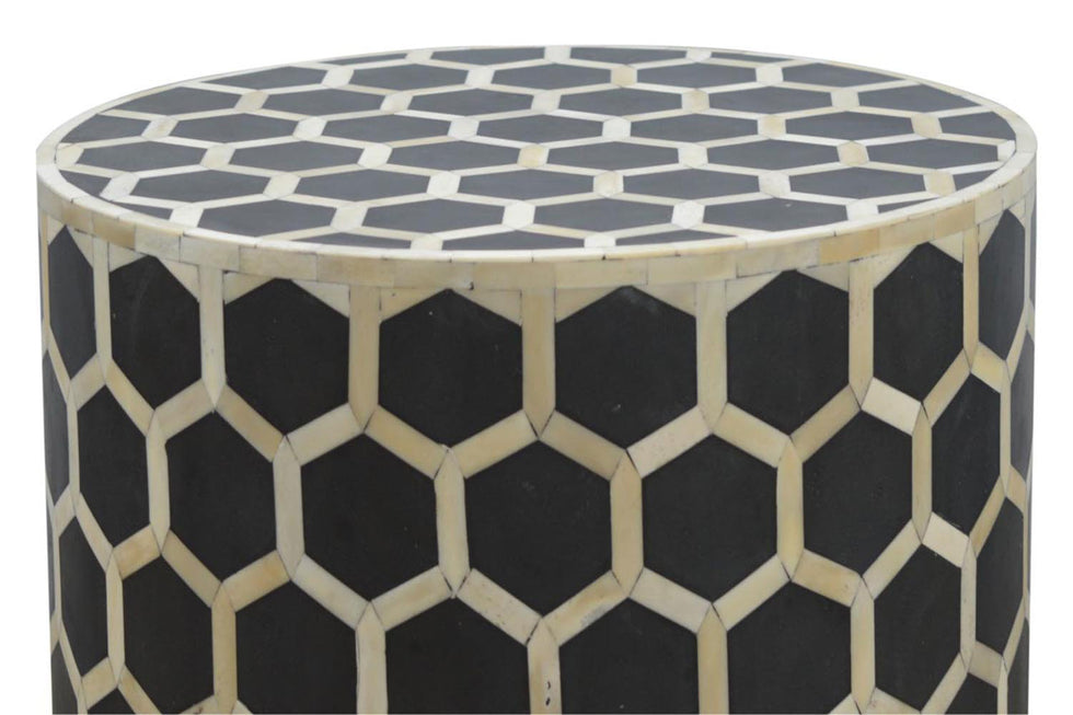 Artisan - Bone Inlay Stool in Occasional