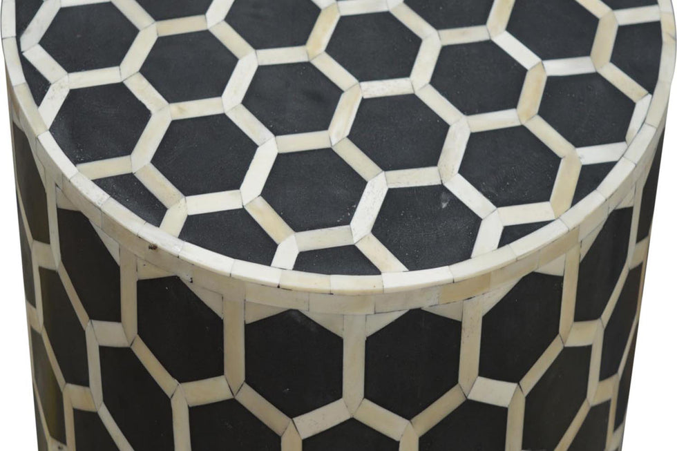 Artisan - Bone Inlay Stool in Occasional