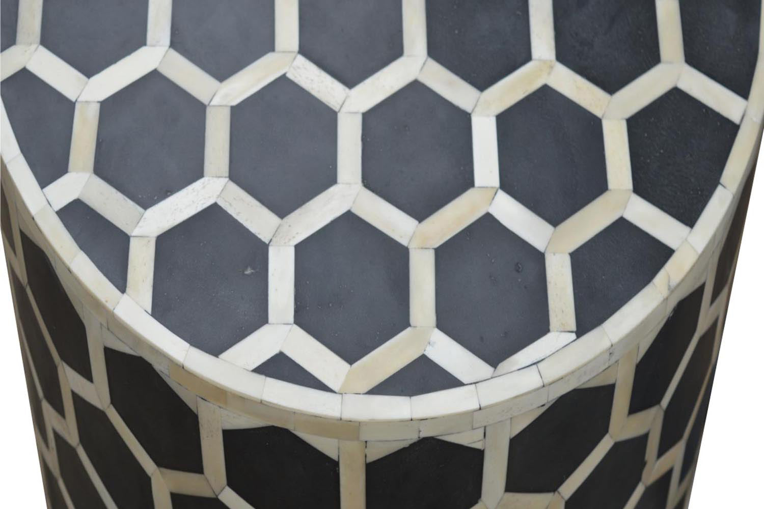 Artisan - Bone Inlay Stool in Occasional