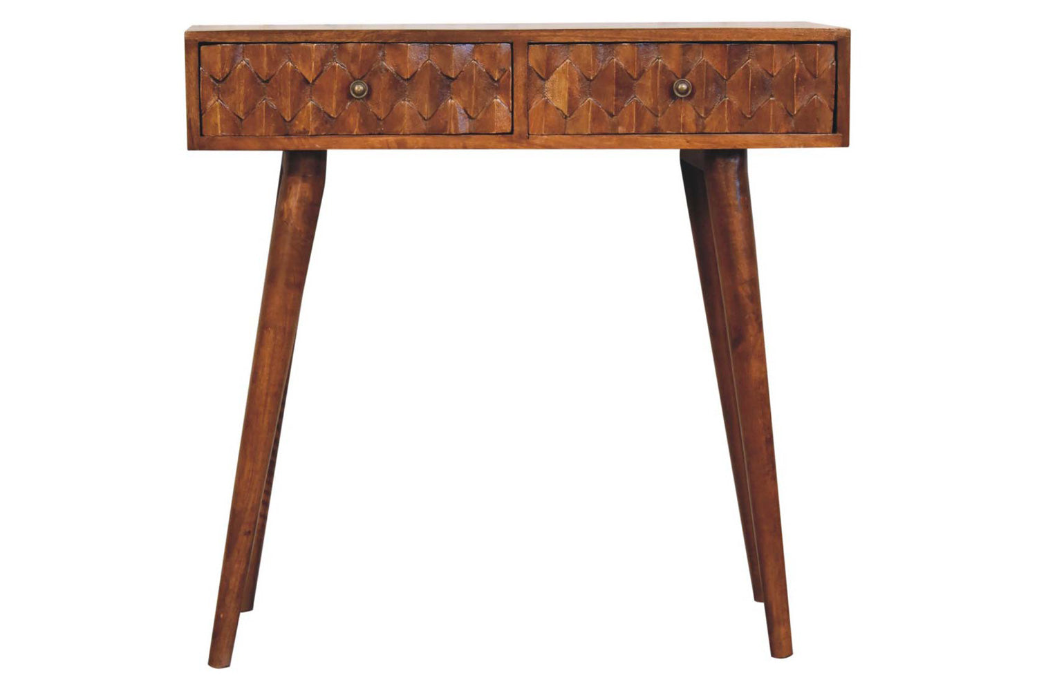 Artisan - Pineapple Carved Console Table