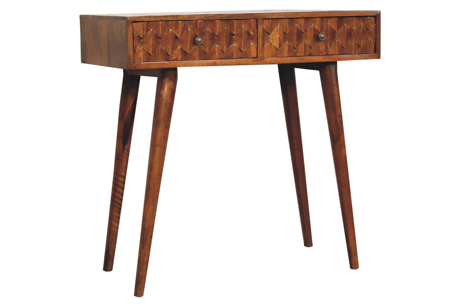 Artisan - Pineapple Carved Console Table