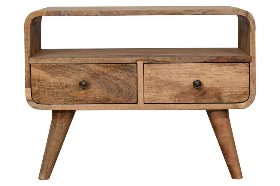 Artisan - Curved Mini Media Unit