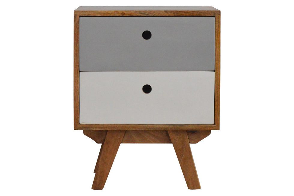 Artisan - Two Tone Hand Painted Bedside