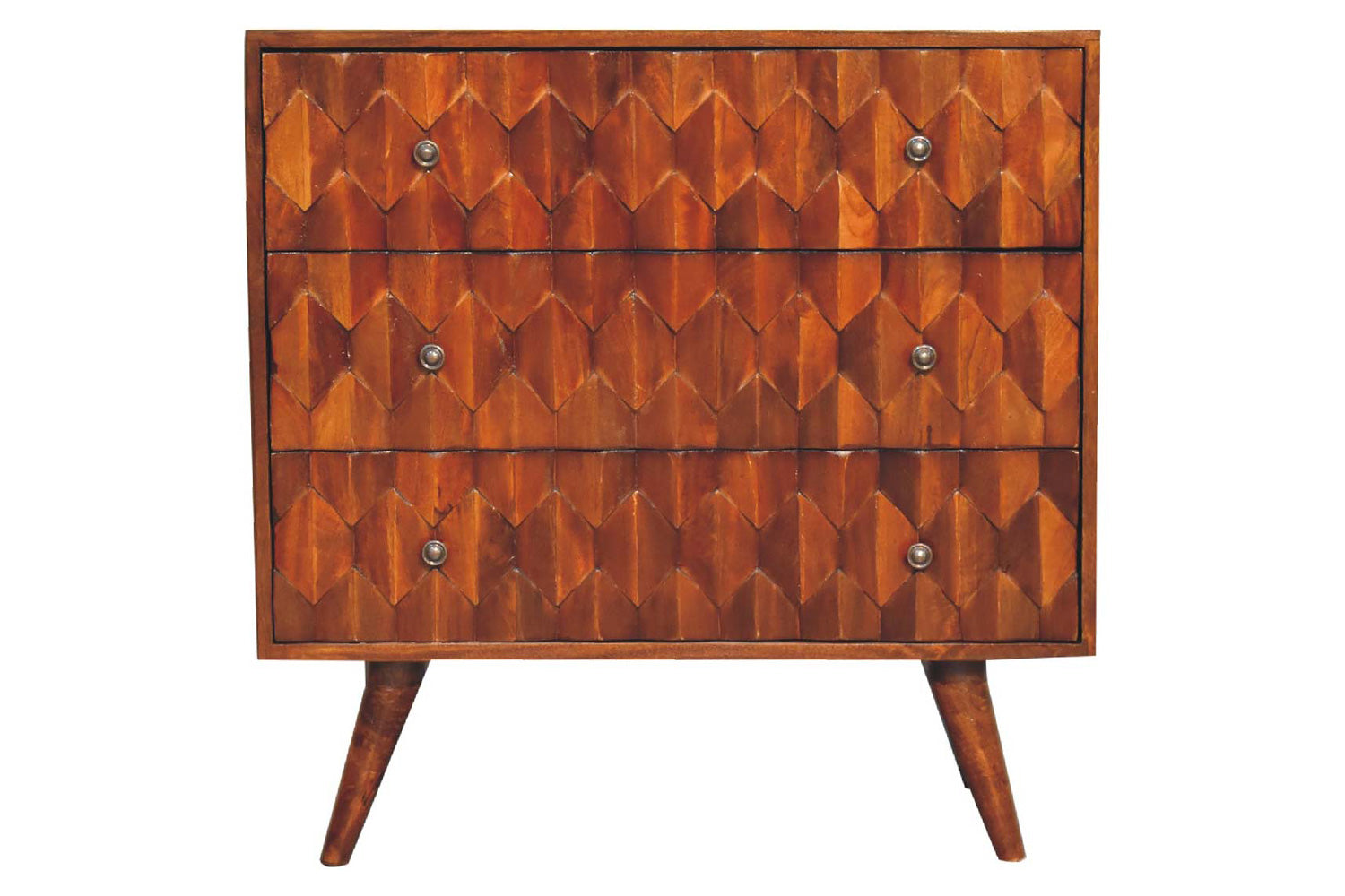 Artisan - Pineapple Carved Chest