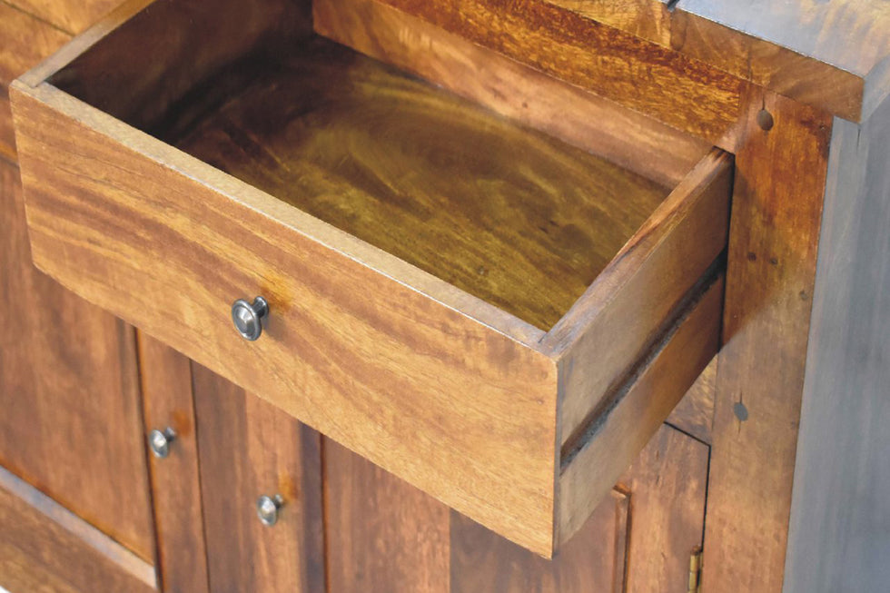 Artisan - Sideboard with 2 Drawers in Chestnut