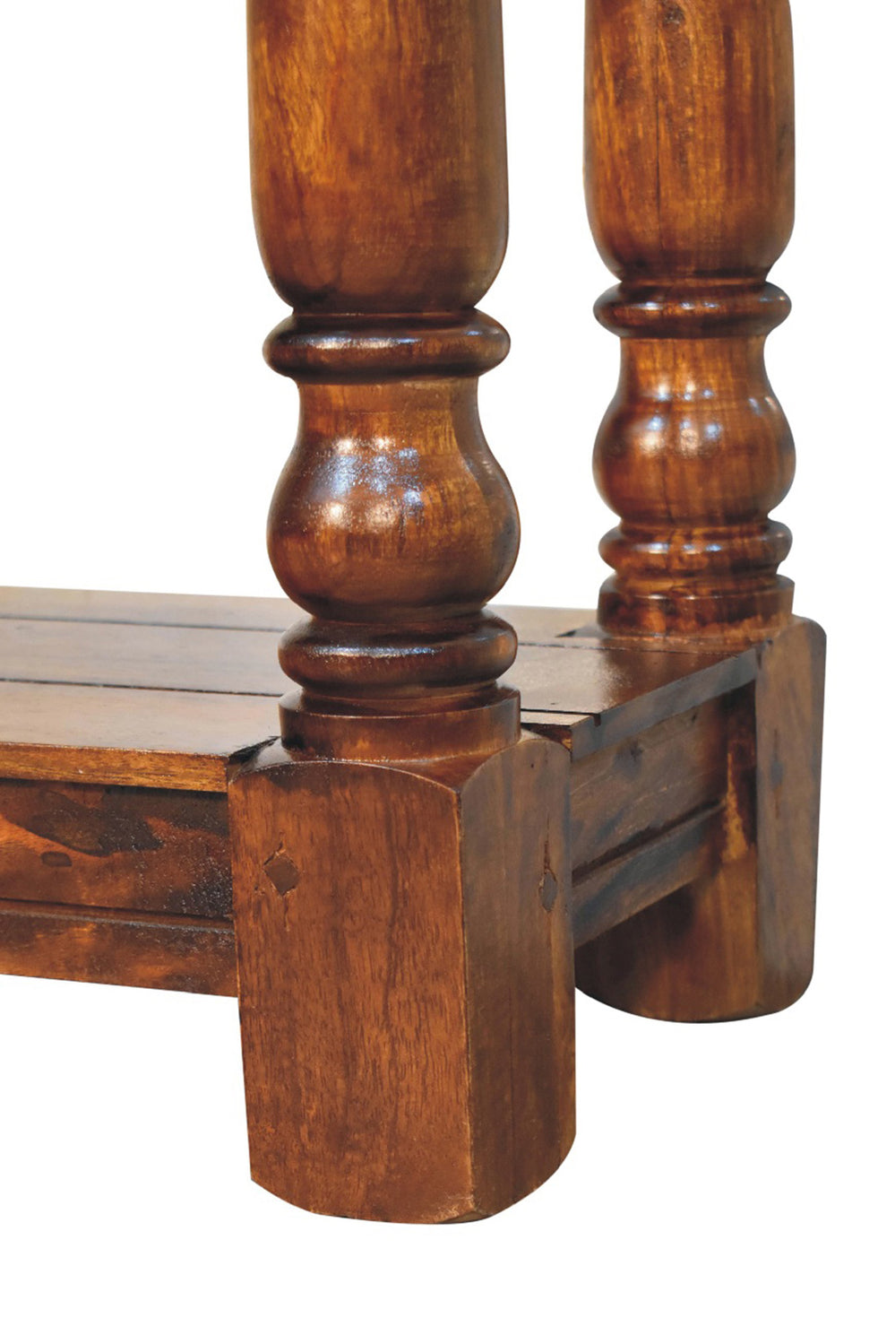 Artisan - 4 Drawer Console Table in Chestnut