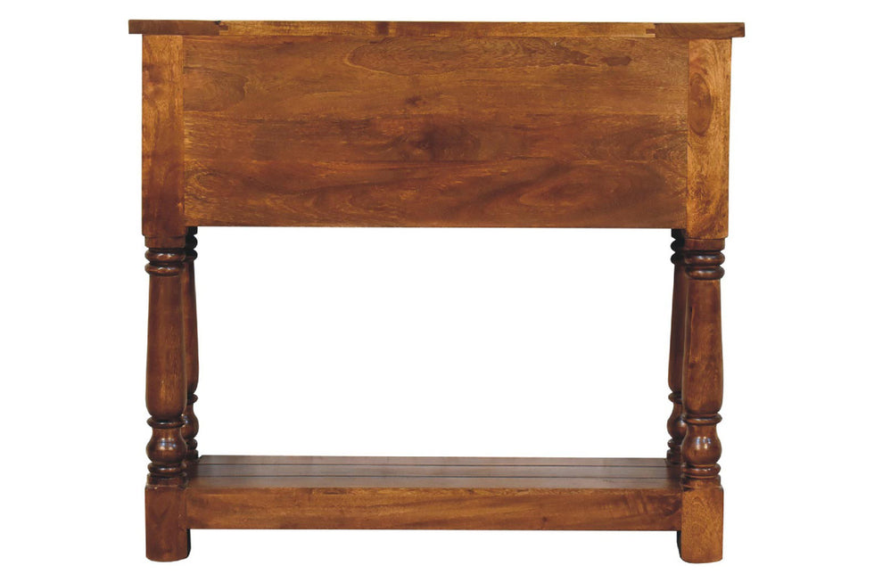 Artisan - 4 Drawer Console Table in Chestnut