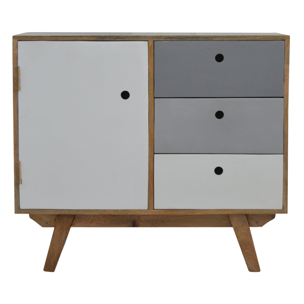 Artisan - Two Tone Hand Painted Cabinet