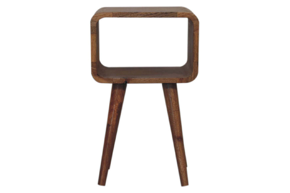 Artisan - Curved Mini Open Bedside
