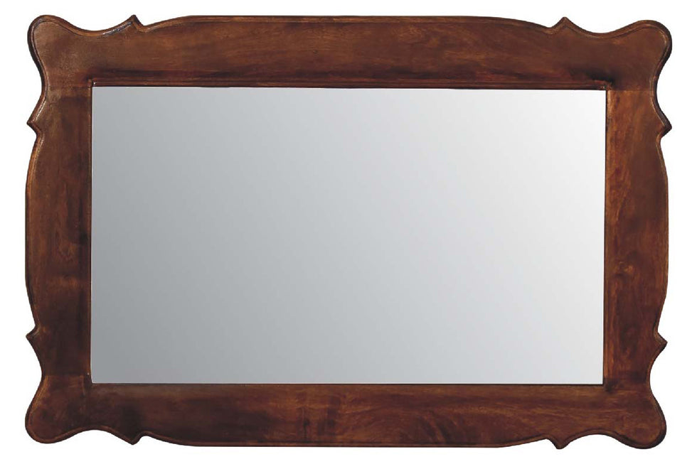 Artisan - Hand Carved Oblong Frame with Mirror