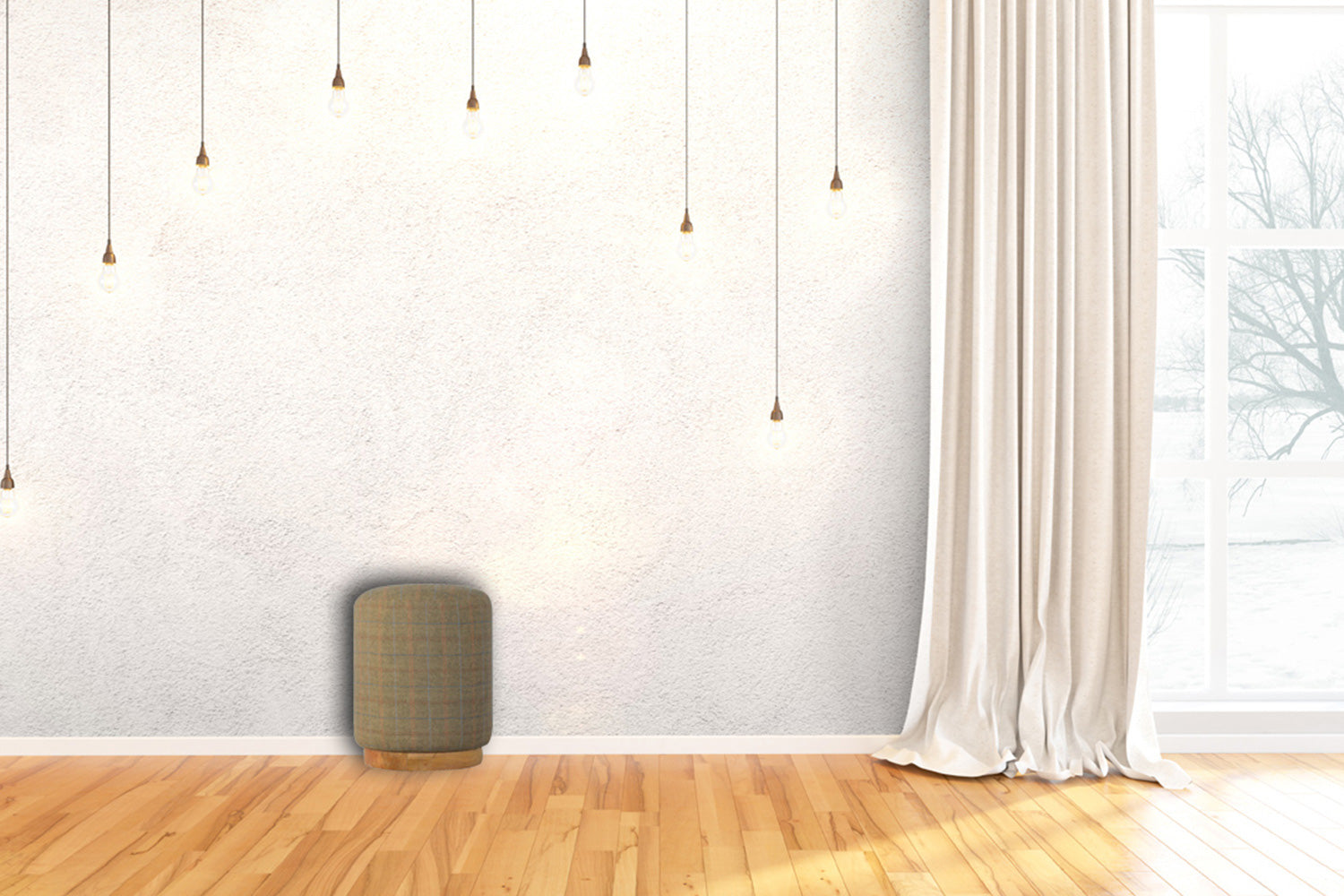 Artisan - Tall Footstool with Base