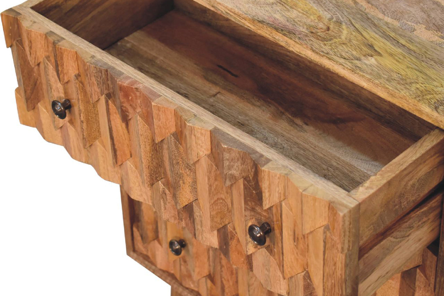 Artisan - Mini Pineapple Carved Chest