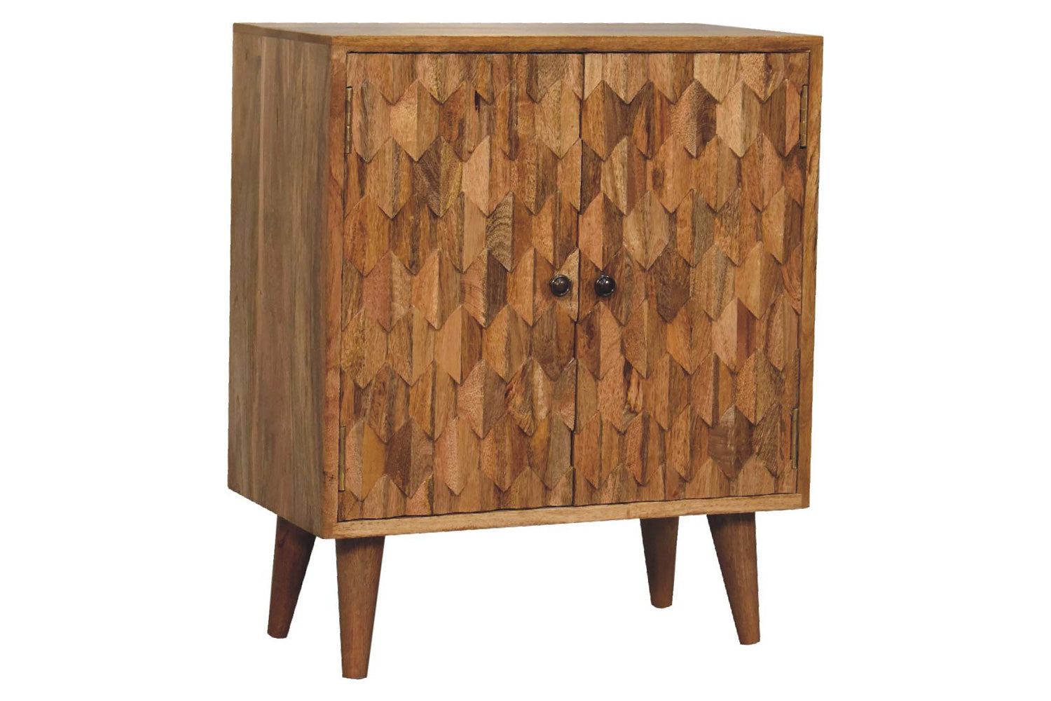 Artisan - Mini Pineapple Carved Cabinet