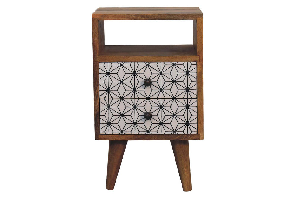 Artisan - Prima Bedside with Open Slot Mini