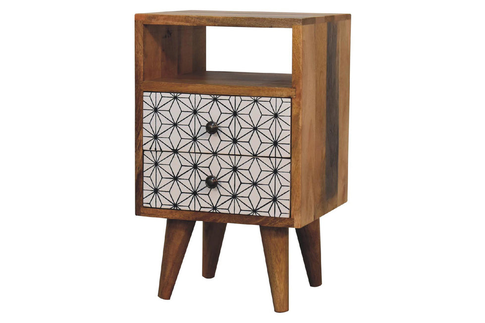 Artisan - Prima Bedside with Open Slot Mini
