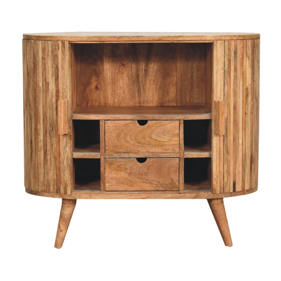 Artisan - Stripe Cabinet with Storage