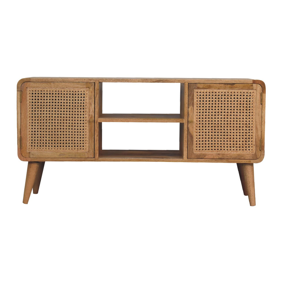 Artisan - Larrisa Media Unit in Oak-Ish, Woven
