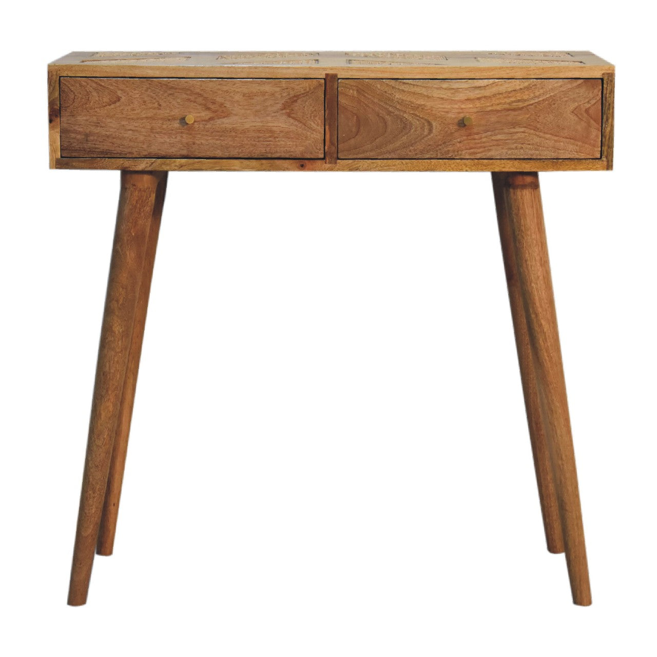 Artisan - Larissa Aztec Console Table in Oak-Ish