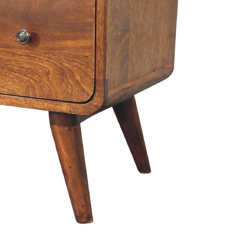 Artisan - 3 Over 2 Curved Chest in Chestnut
