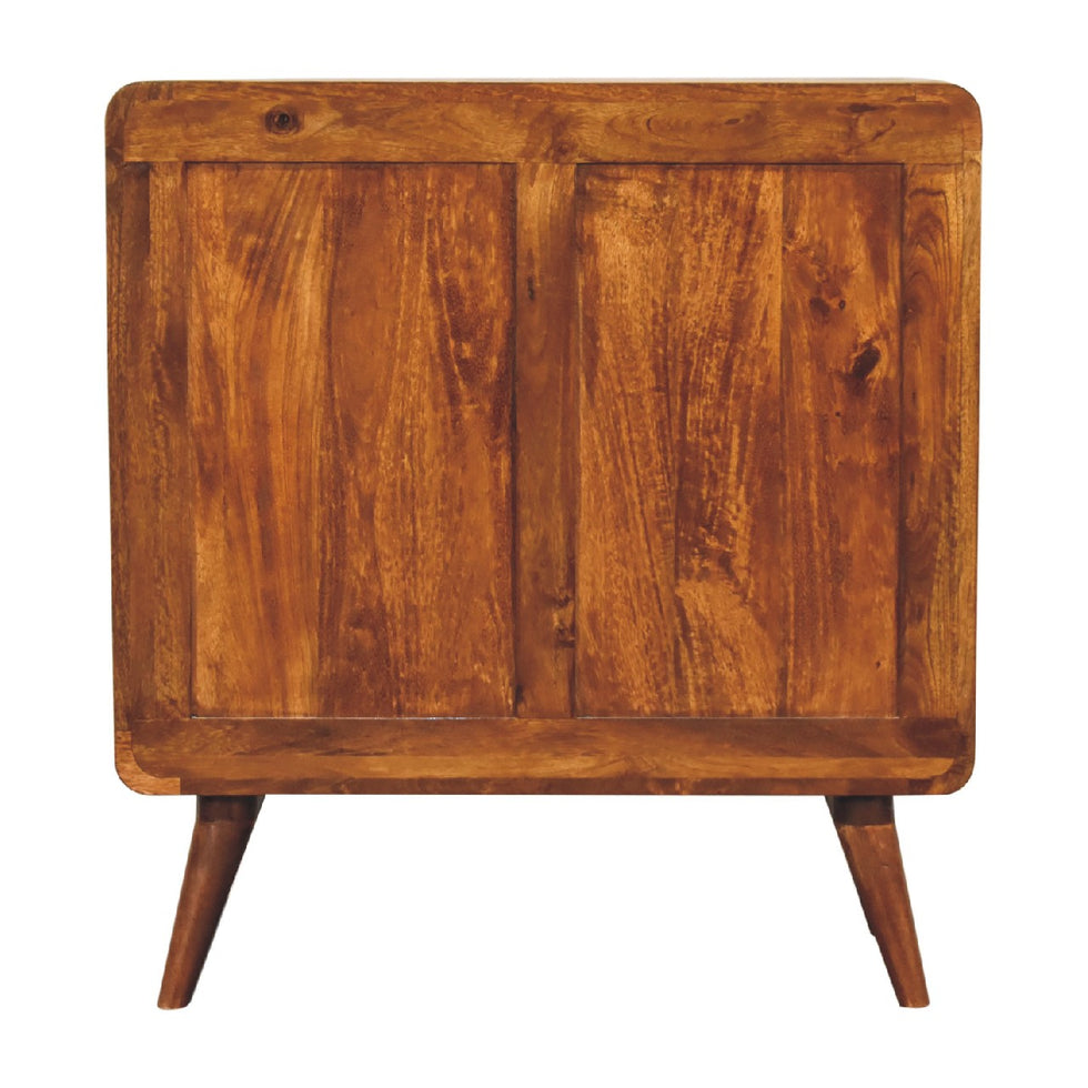 Artisan - 3 Over 2 Curved Chest in Chestnut