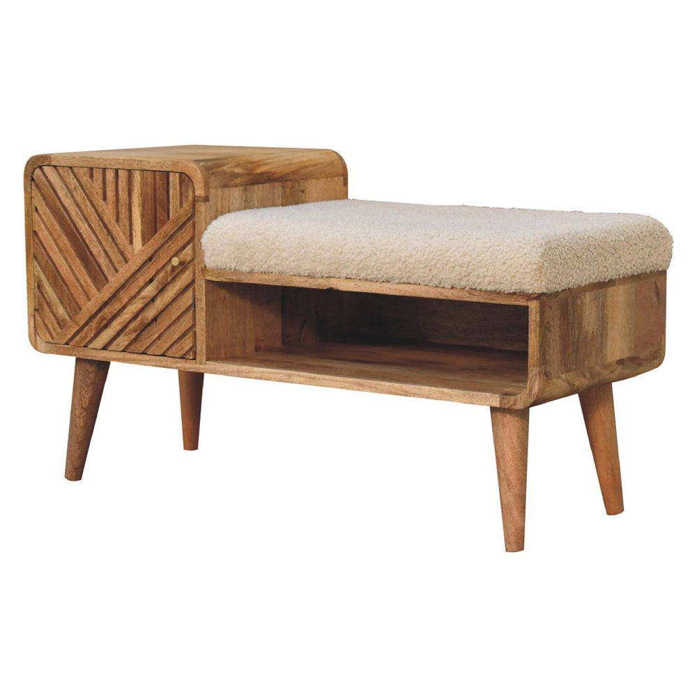 Artisan - Boucle Carved Telephone Table