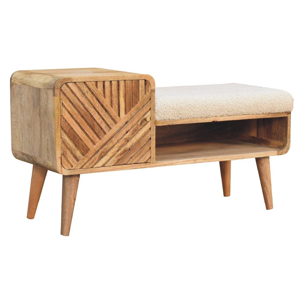 Artisan - Boucle Carved Telephone Table