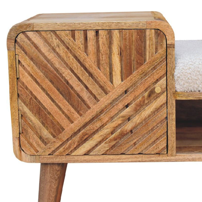 Artisan - Boucle Carved Telephone Table