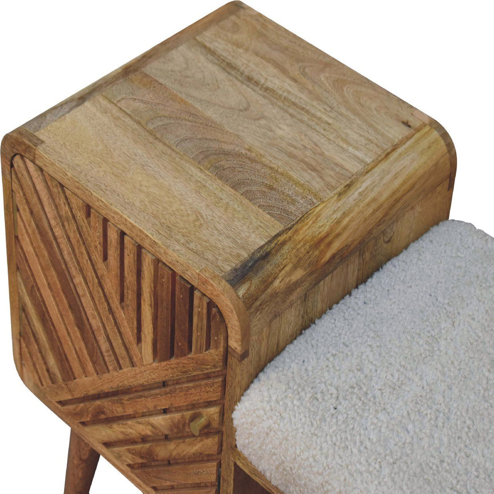 Artisan - Boucle Carved Telephone Table