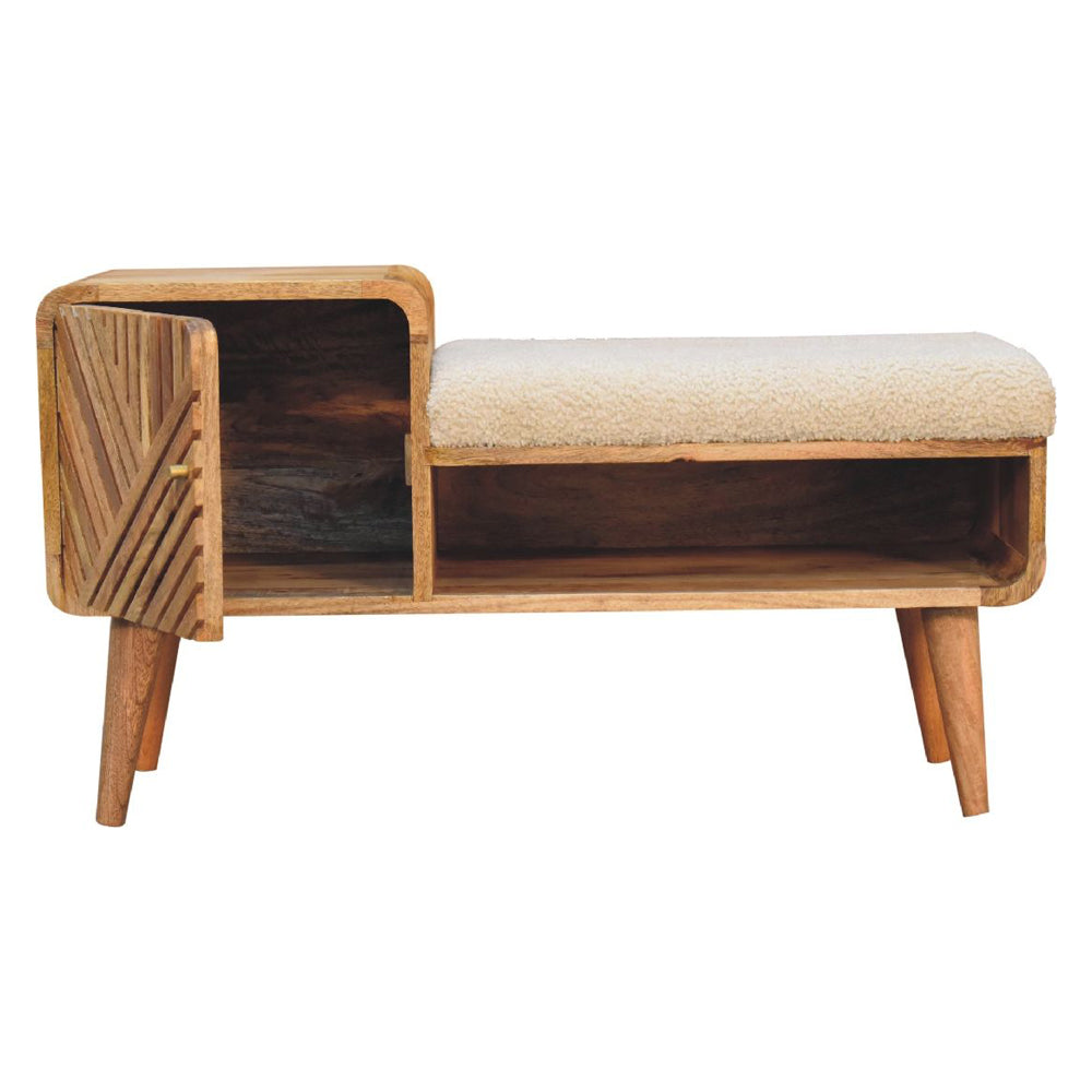 Artisan - Boucle Carved Telephone Table