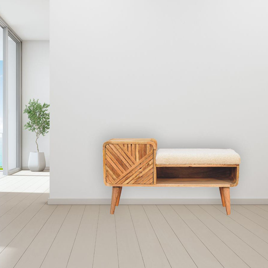 Artisan - Boucle Carved Telephone Table
