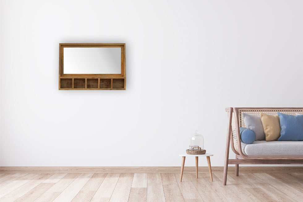 Artisan - 5 Slot Wall Mounted Mirror