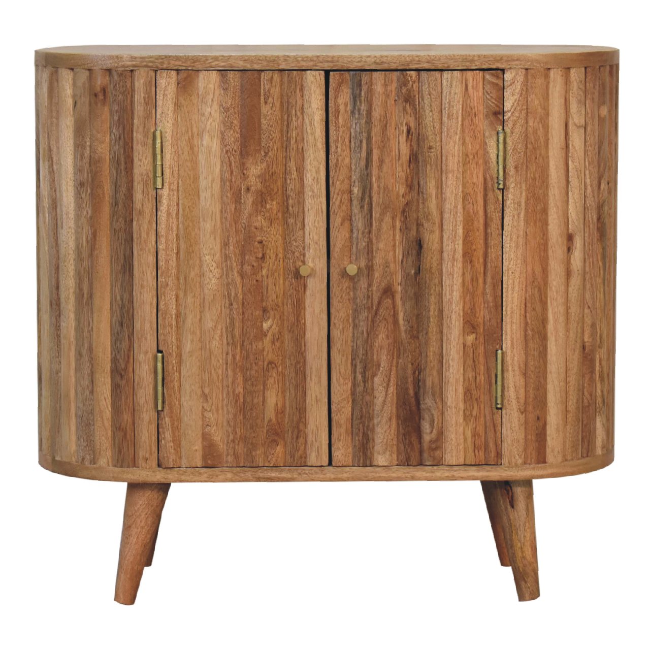Artisan - Stripe Door Cabinet in Oak-Ish
