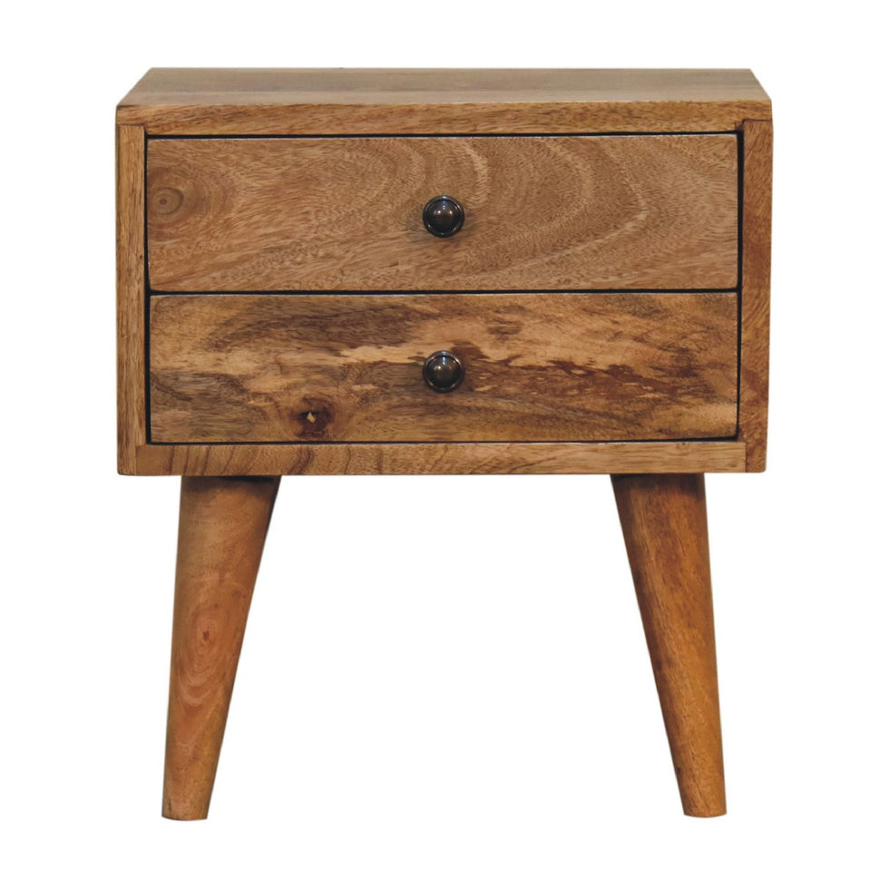 Artisan - Modern Mini Nightstand in Oak-Ish
